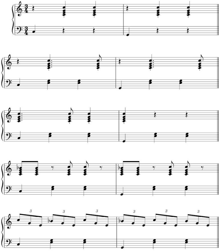 5 Rythmes de valse au piano + PDF | Les fous du piano